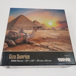TOYNK Giza Sunrise Jigsaw Puzzle 1000 Piece 28" x 20" Sealed